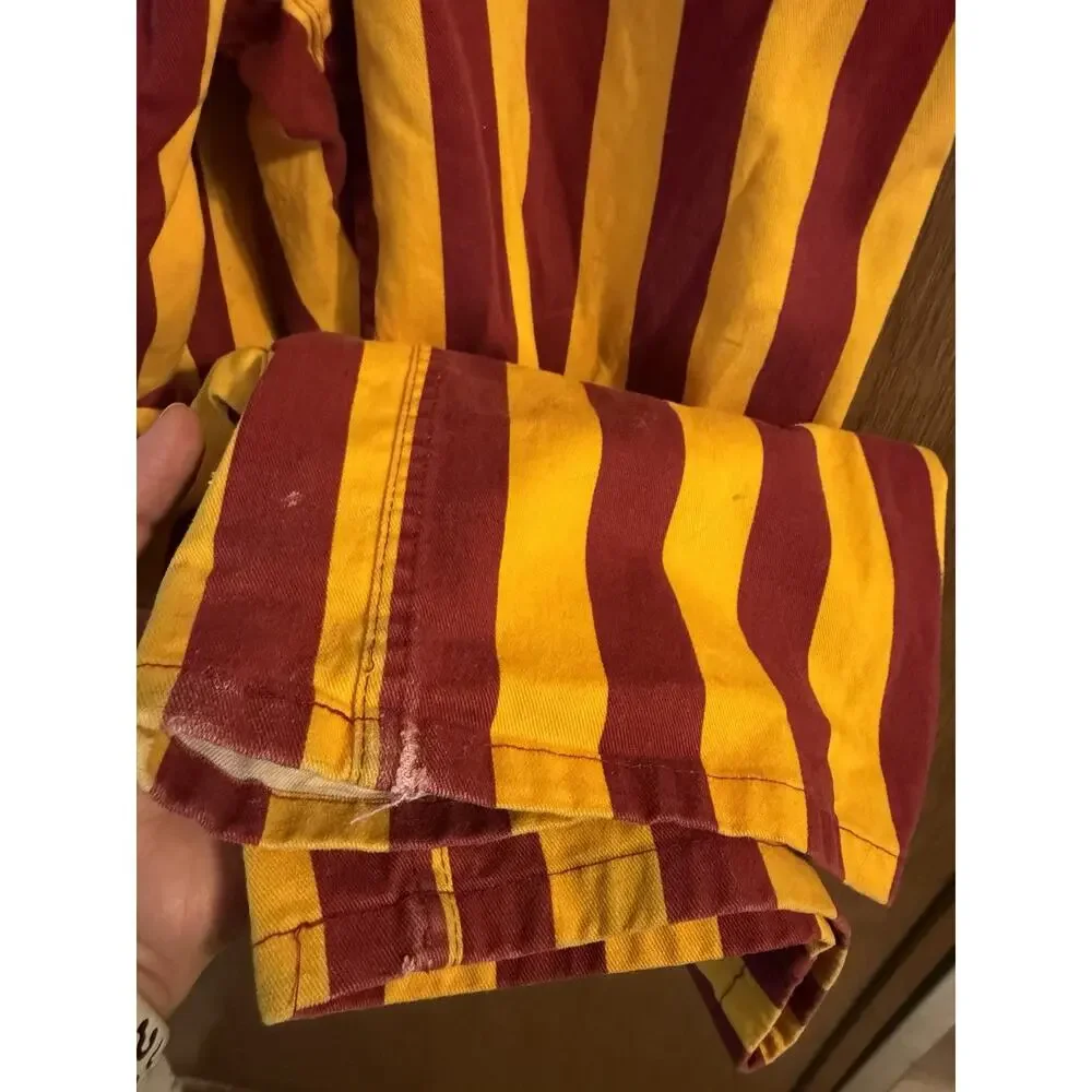 Game Day Youth Large red and yellow bibs cyclones chiefs sports tailgate footbal